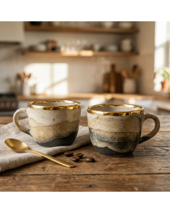 Ceramic Coffee Mug Set