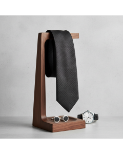 Black Silk Necktie