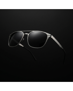 Black Aviator Sunglasses