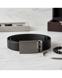 Black Leather Belt
