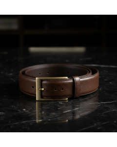 Classic Leather Dress Belt